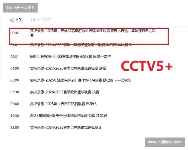 4月6日今晚19:00中央5套CCTV5、CCTV5+直播 4月6日今晚19:00中央5套CCTV5、CCTV5+直播
